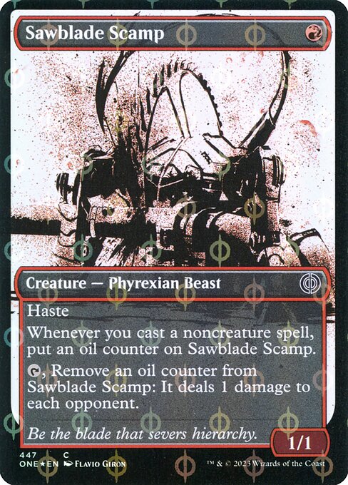 Sawblade Scamp (Showcase) (Step-and-Compleat Foil) - ONE - 447