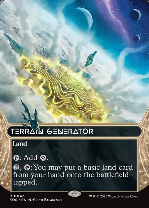Terrain Generator (0043) (Borderless) - EOS - 43