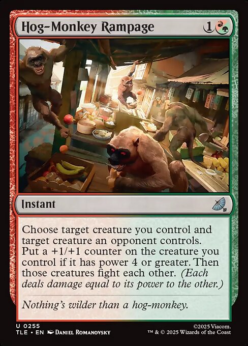 Hog-Monkey Rampage (Foil) - TLE - 255
