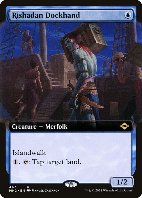 Rishadan Dockhand (Extended Art) (Foil) - MH2 - 447