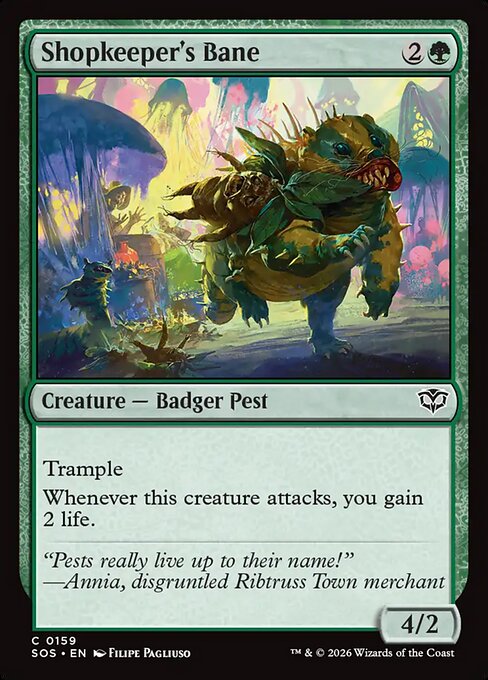 Shopkeeper's Bane - SOS - 159