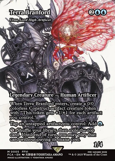 Terra Branford - Urza, Lord High Artificer (Showcase) - FCA - 5