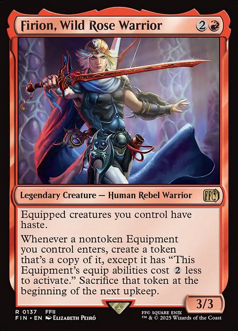 Firion, Wild Rose Warrior - FIN - 137