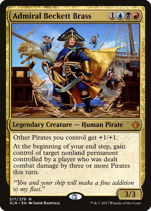 Admiral Beckett Brass (Foil) - XLN - 217