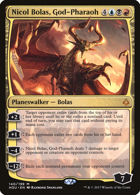 Nicol Bolas, God-Pharaoh - HOU - 140
