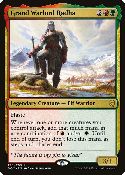 Grand Warlord Radha (Foil) - DOM - 195