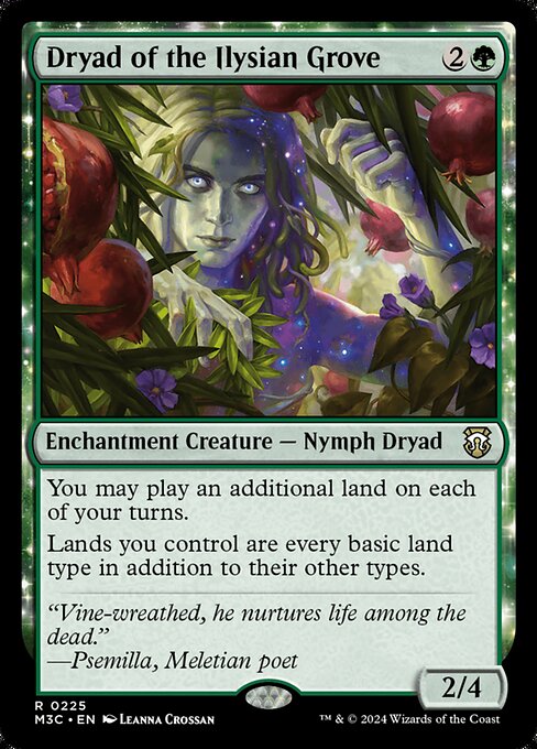 Dryad of the Ilysian Grove - M3C - 225