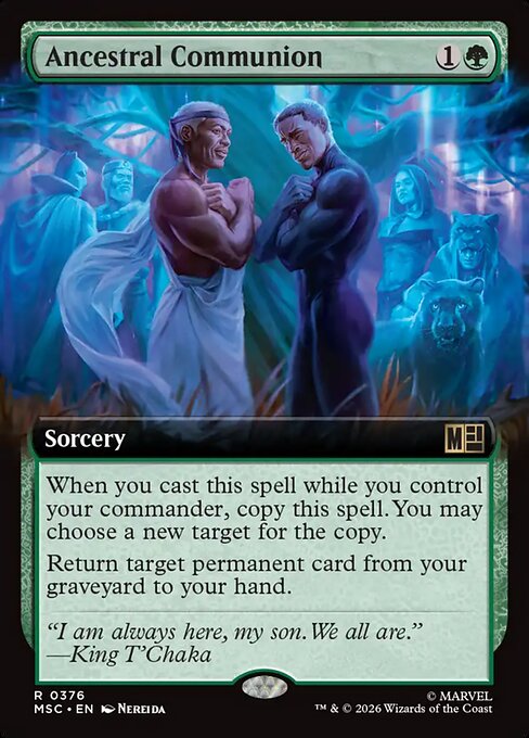 Ancestral Communion (Extended Art) - MSC - 376