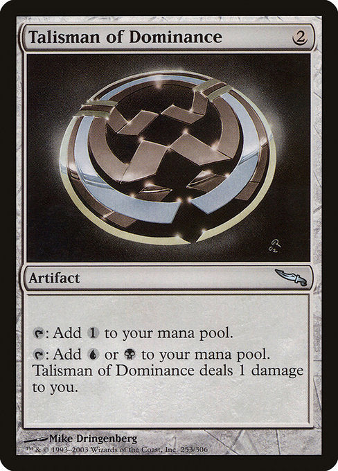 Talisman of Dominance - MRD - 253