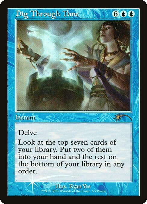 Dig Through Time (Retro Frame) (Foil) - PLG21 - 2