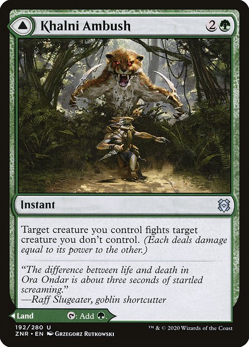 Khalni Ambush (Foil) - ZNR - 192