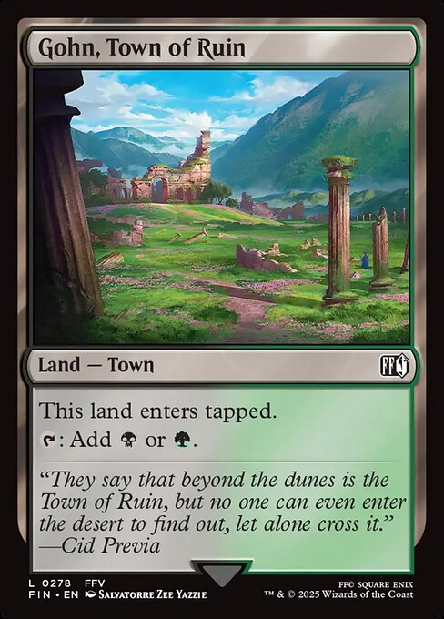 Gohn, Town of Ruin (Foil) - FIN - 278