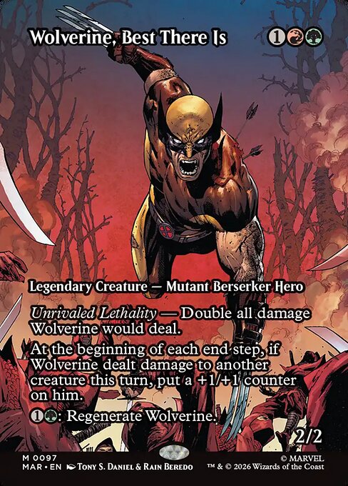 Wolverine, Best There Is (Borderless) - MAR - 97