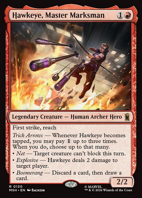 Hawkeye, Master Marksman - MSH - 130