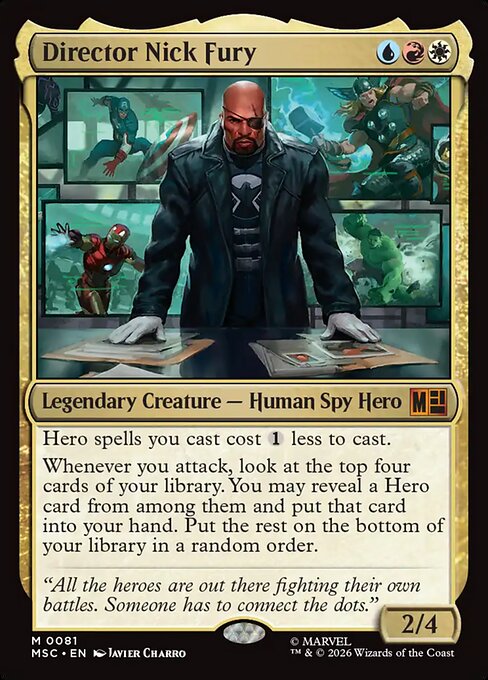 Director Nick Fury - MSC - 81