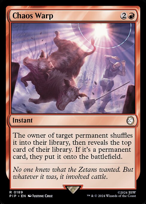 Chaos Warp - PIP - 189