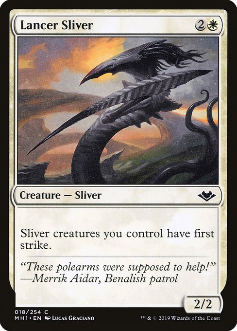 Lancer Sliver - MH1 - 18