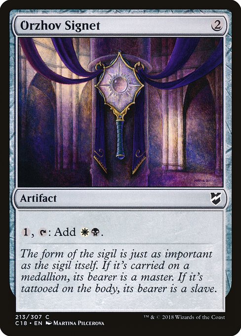 Orzhov Signet - C18 - 213