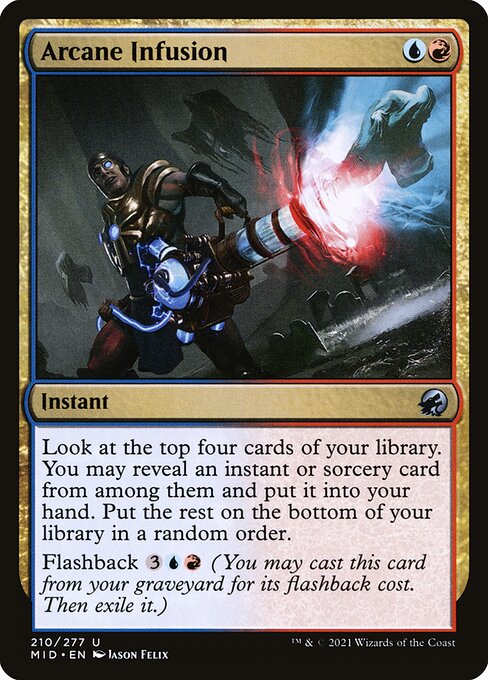 Arcane Infusion (Foil) - MID - 210