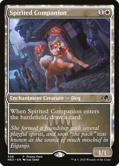Spirited Companion (Foil) - NEO - 508