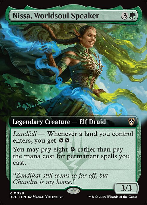 Nissa, Worldsoul Speaker (Extended Art) - DRC - 29