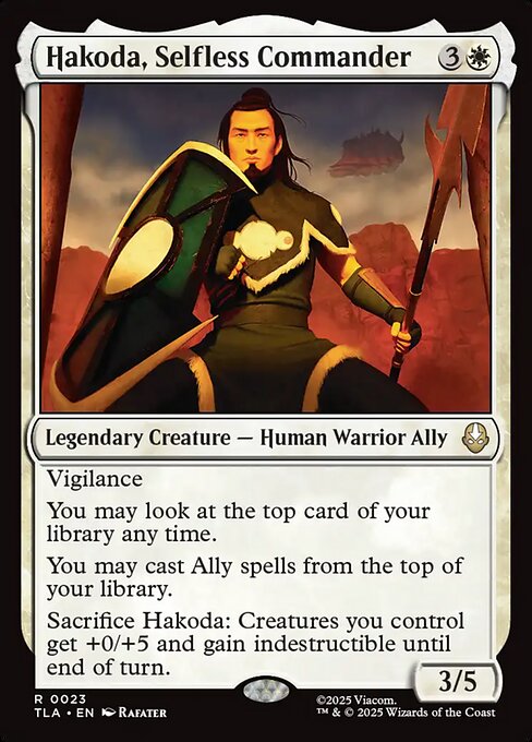 Hakoda, Selfless Commander - TLA - 23