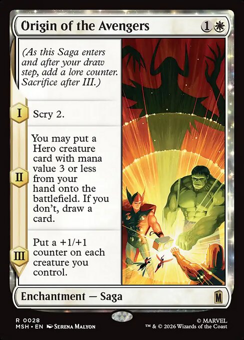 Origin of the Avengers - MSH - 28