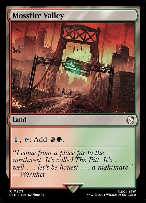Mossfire Valley (Foil) - PIP - 273