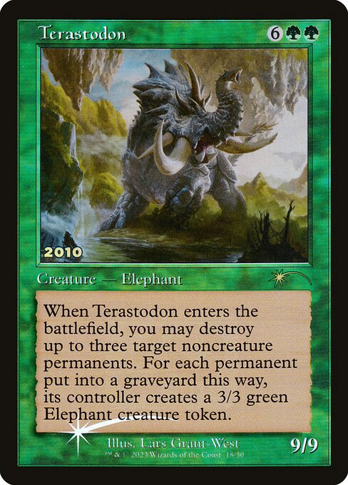 Terastodon (Foil) - P30A - 18