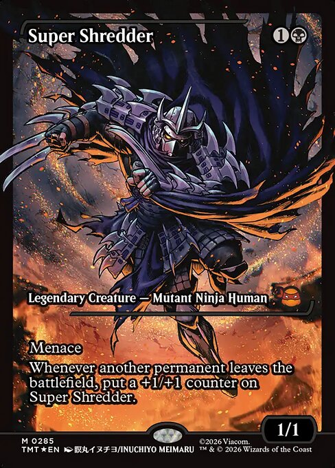 Super Shredder (Showcase) (Foil) - TMT - 285