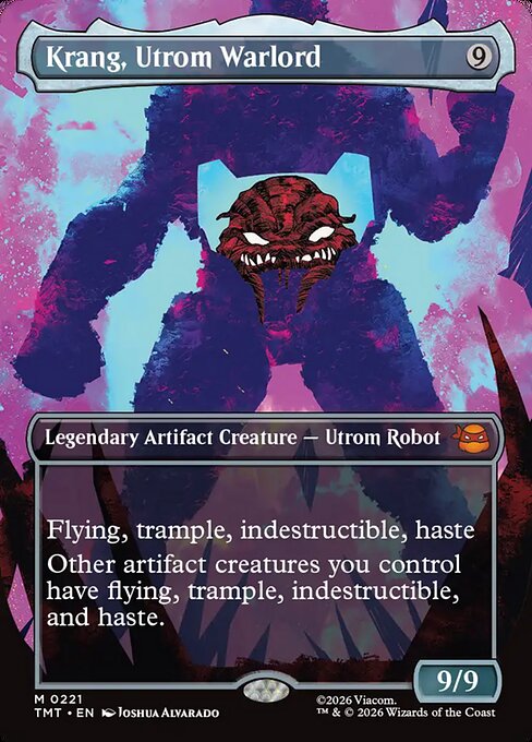 Krang, Utrom Warlord (Borderless) - TMT - 221