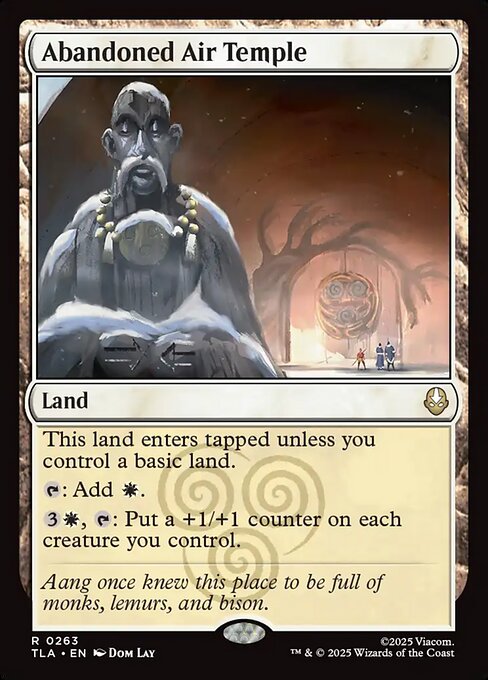 Abandoned Air Temple (Foil) - TLA - 263
