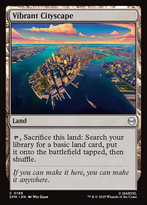 Vibrant Cityscape (Foil) - SPM - 188