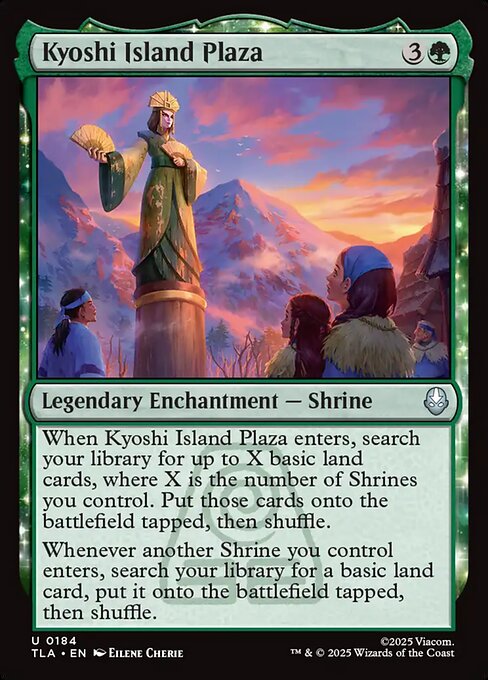 Kyoshi Island Plaza (Foil) - TLA - 184