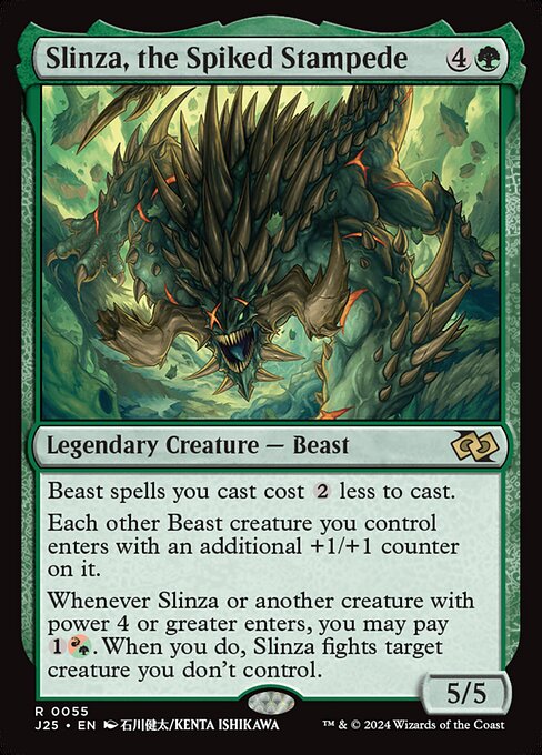 Slinza, the Spiked Stampede (Anime) - J25 - 55