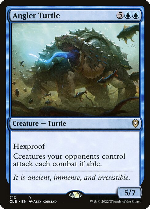 Angler Turtle - CLB - 713
