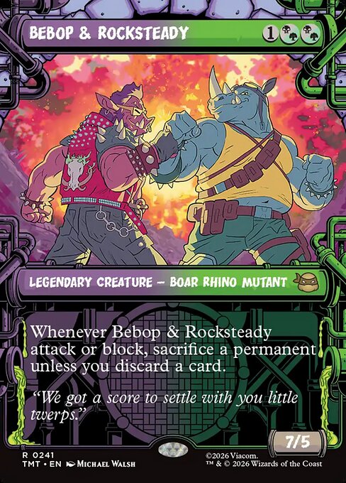 Bebop & Rocksteady (Showcase) - TMT - 241