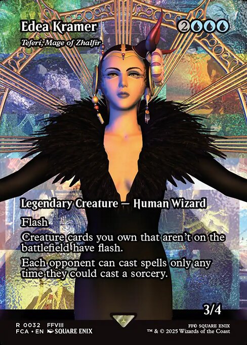 Edea Kramer - Teferi, Mage of Zhalfir (Showcase) - FCA - 32