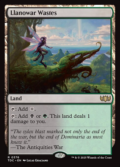 Llanowar Wastes - TDC - 376
