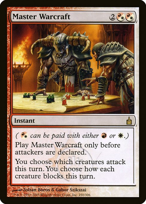 Master Warcraft - RAV - 250