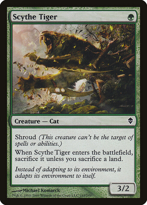 Scythe Tiger (Foil) - ZEN - 183