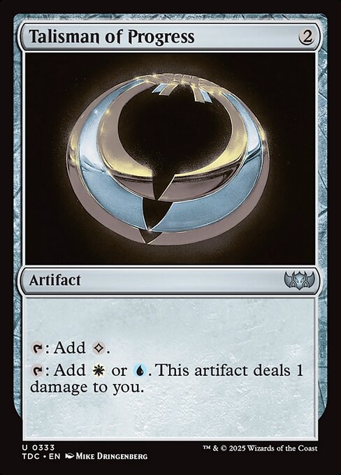 Talisman of Progress - TDC - 333