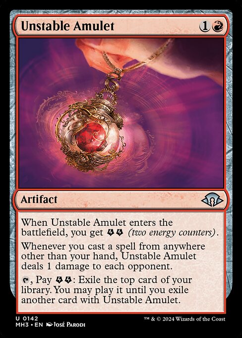Unstable Amulet - MH3 - 142