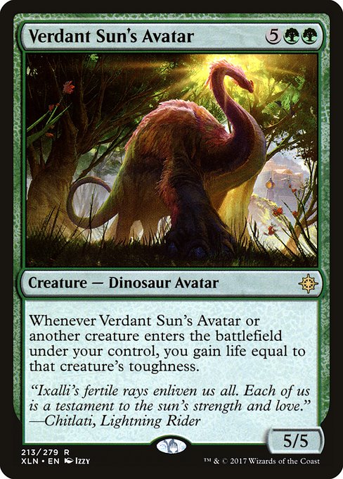 Verdant Sun's Avatar - XLN - 213