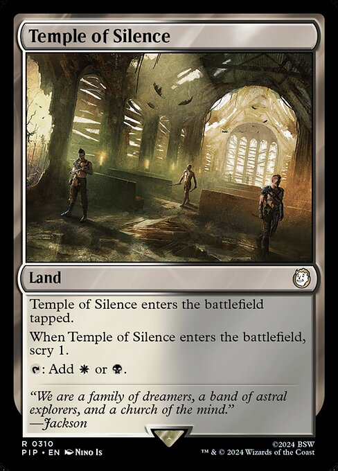 Temple of Silence - PIP - 310