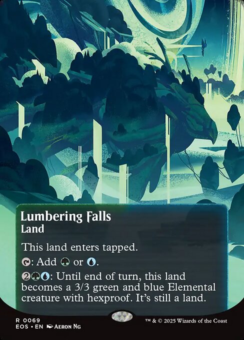 Lumbering Falls (0069) (Borderless) - EOS - 69