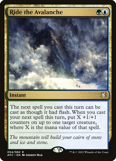 Ride the Avalanche - AFC - 54