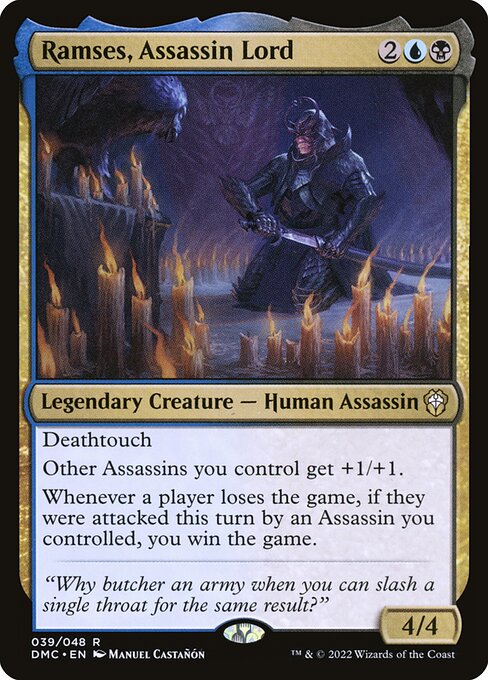 Ramses, Assassin Lord (Foil) - DMC - 39