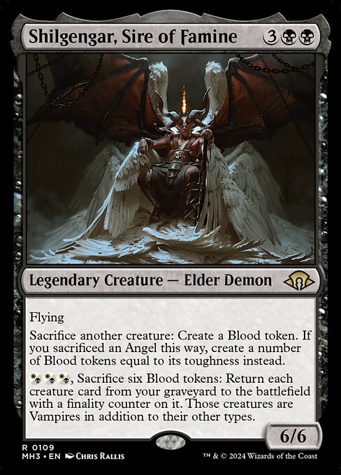 Shilgengar, Sire of Famine (Foil) - MH3 - 109