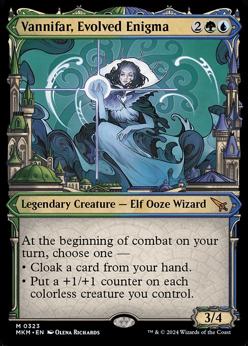 Vannifar, Evolved Enigma (Showcase) (0323) (Foil) - MKM - 323